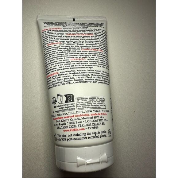 Kiehl’s Ultra Facial Barrier-Hydrating Cleanser 150ml - Picture 2 of 4